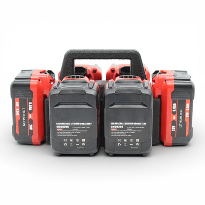 Craftsman 20 volt 6 Slot Battery Caddy Carrying Case Battery Holder5