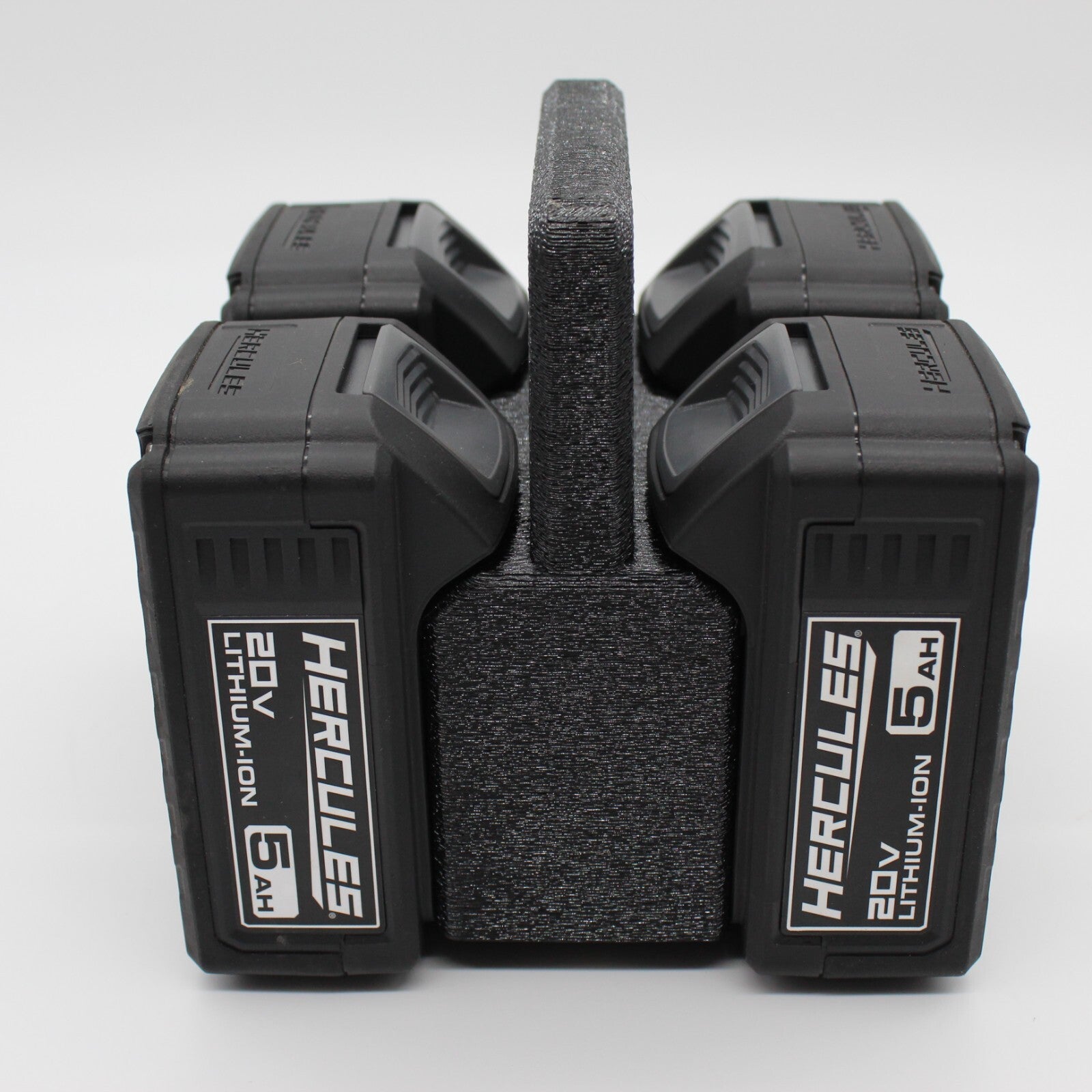 Hercules 20V  4 Slot Battery Caddy Carrying Case Battery Holder5