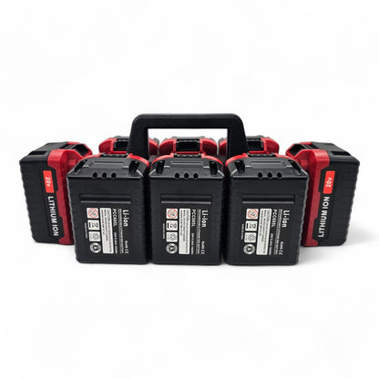 8-Slot Battery Caddy Holder Organizer Compatible with Porter Cable 20V7