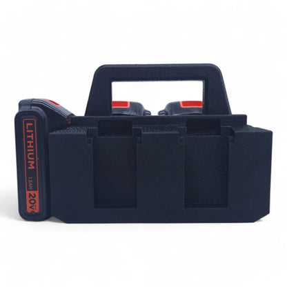 Black & Decker 20V Battery Caddy Holder  6-Slot Organizer3