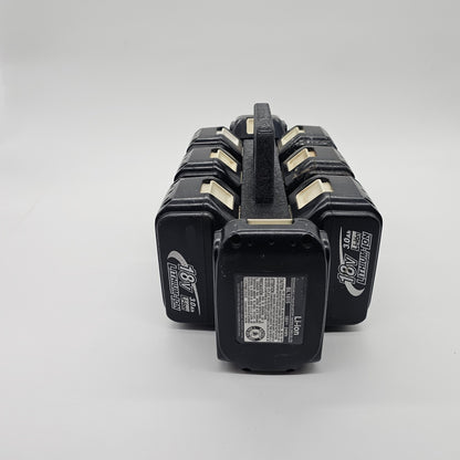 8 Slot Battery Holder Organizer Compatible w/ Makita 18V Batteries7
