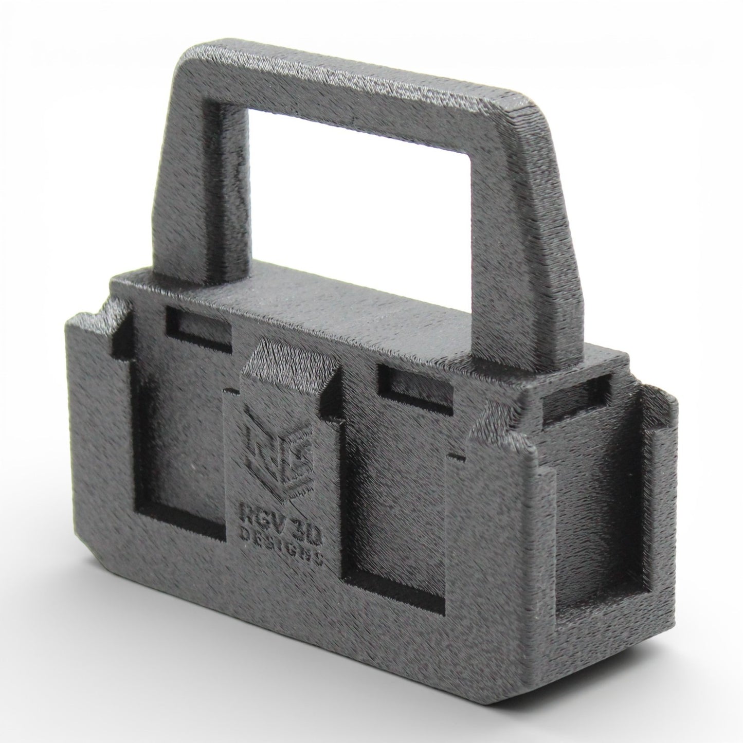 6 Slot Battery Holder Organizer Compatible w/ Mastercraft Batteries Caddy Rack1