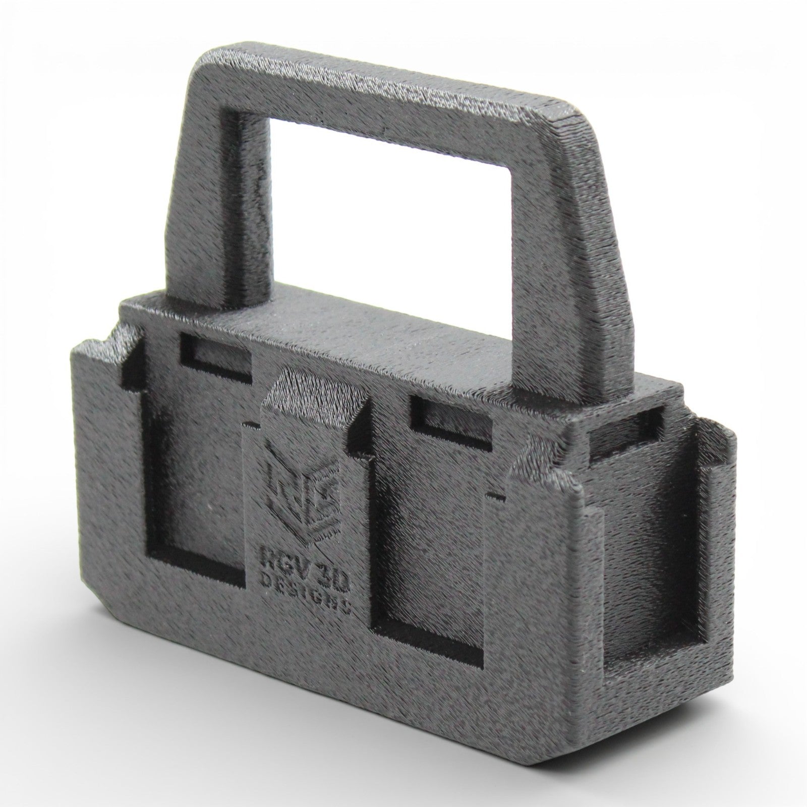 6 Slot Battery Holder Organizer Compatible w/ Mastercraft Batteries Caddy Rack1