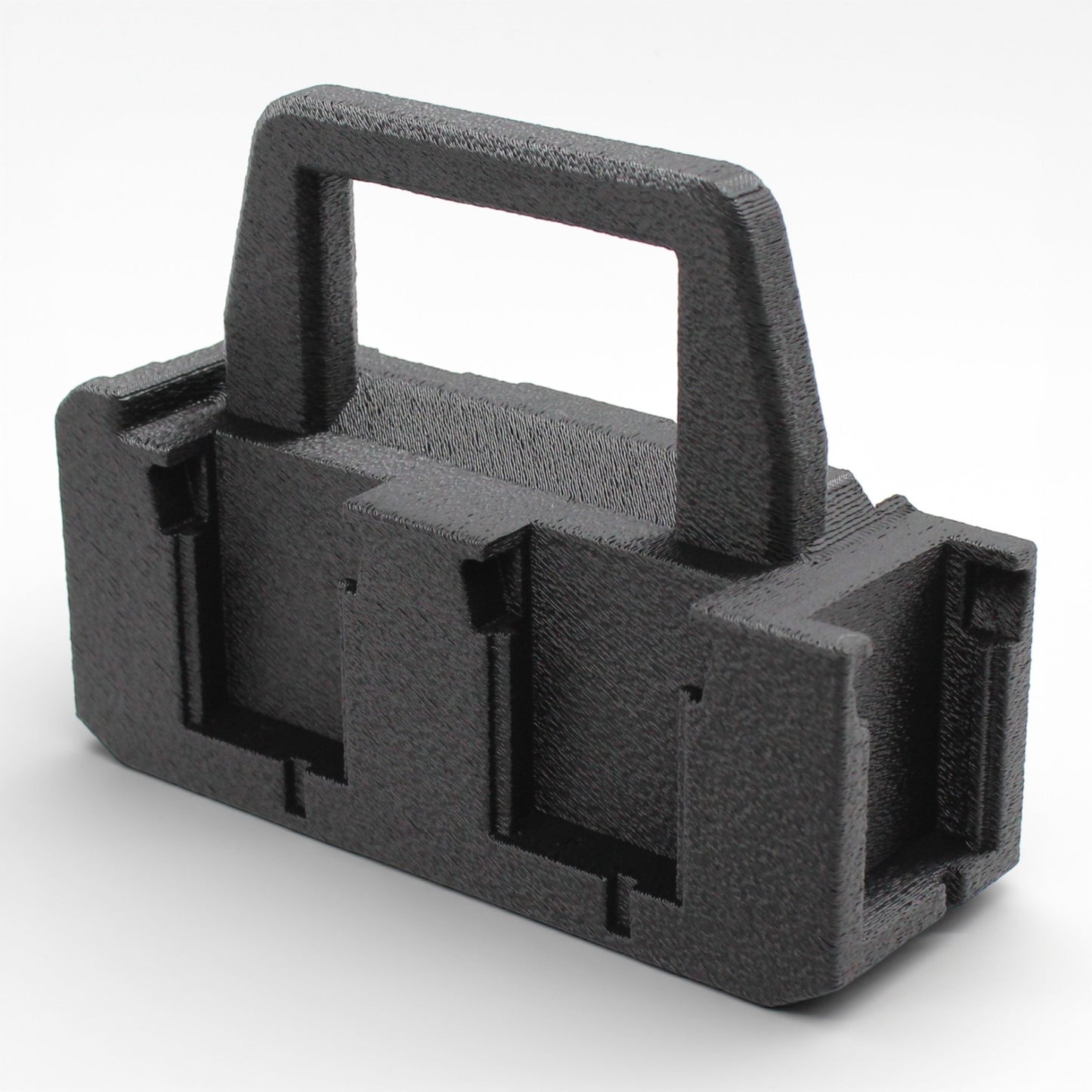 6 Slot Battery Caddy Carrying Holder Compatible w DeWalt 20V 60V & Milwaukee M1813