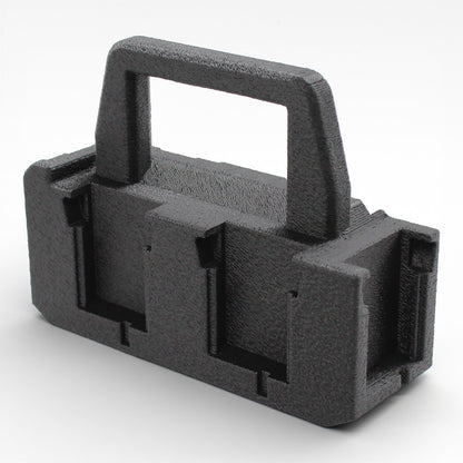 6 Slot Battery Caddy Carrying Holder Compatible w DeWalt 20V 60V & Milwaukee M1813