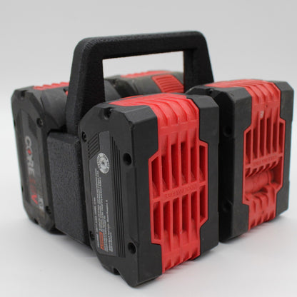 Bosch Power Core 4 Slot Battery Caddy Carrying Case Battery Holder6