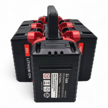 6-Slot Battery Caddy Holder Organizer Compatible with Porter Cable 20V3