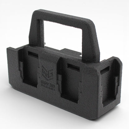 6 Slot Battery Caddy Carrying Holder Compatible w DeWalt 20V 60V & Milwaukee M189