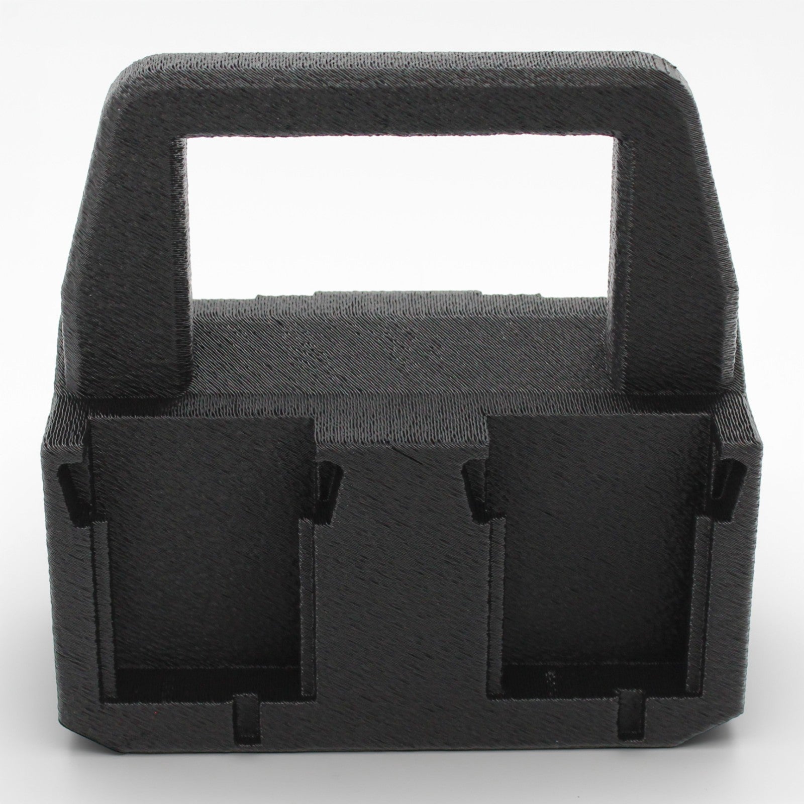 4 Slot Battery Caddy Carrying Holder Compatible w DeWalt 20V 60V & Milwaukee M1812