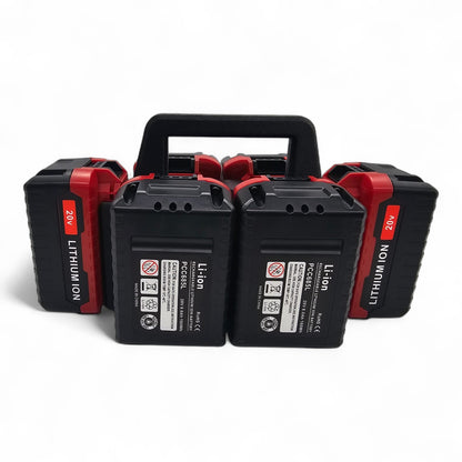 6-Slot Battery Caddy Holder Organizer Compatible with Porter Cable 20V5