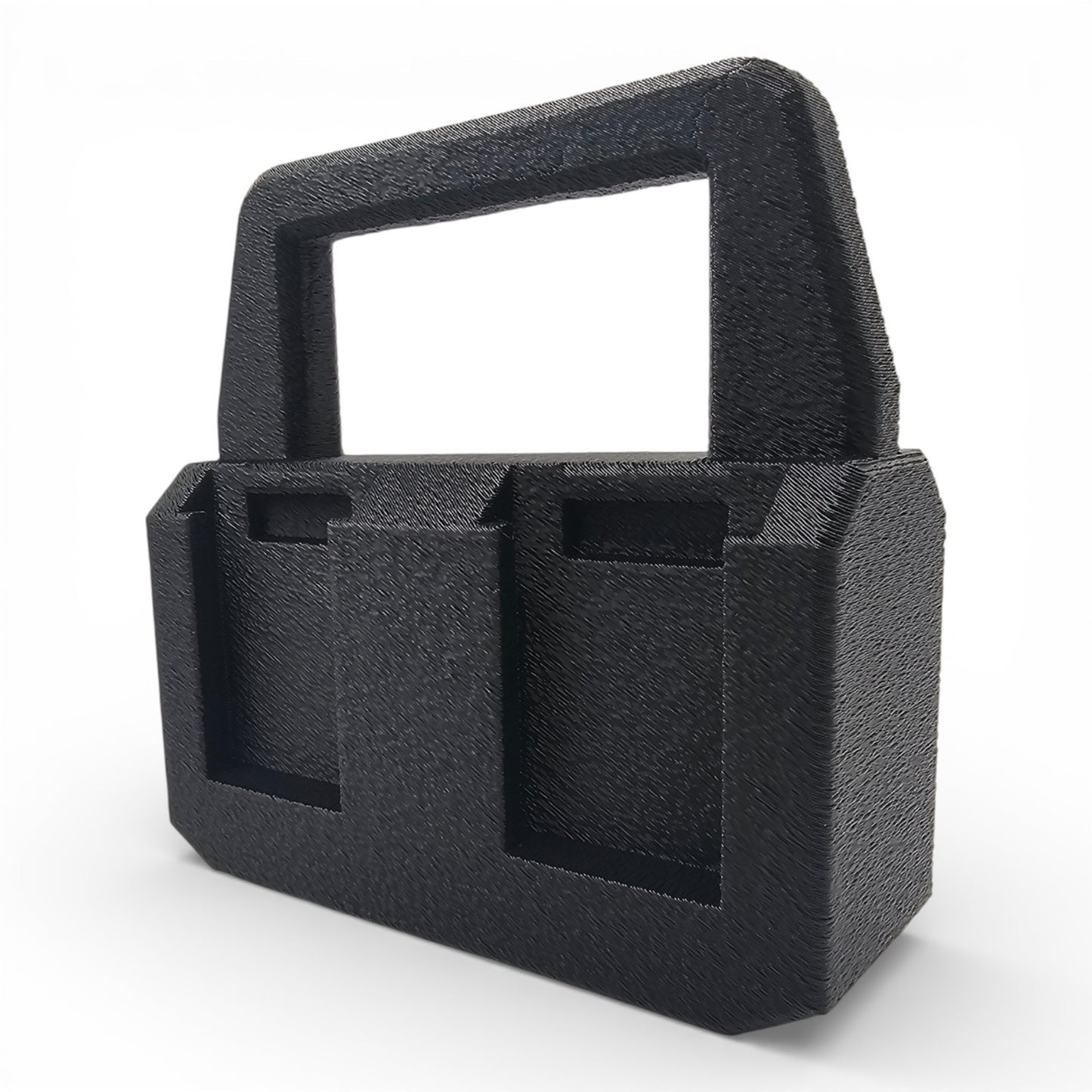 4-Slot Battery Caddy Holder Organizer Compatible with Skil 20V5