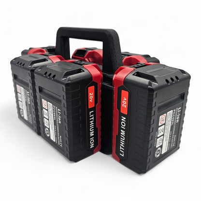 6-Slot Battery Caddy Holder Organizer Compatible with Porter Cable 20V6