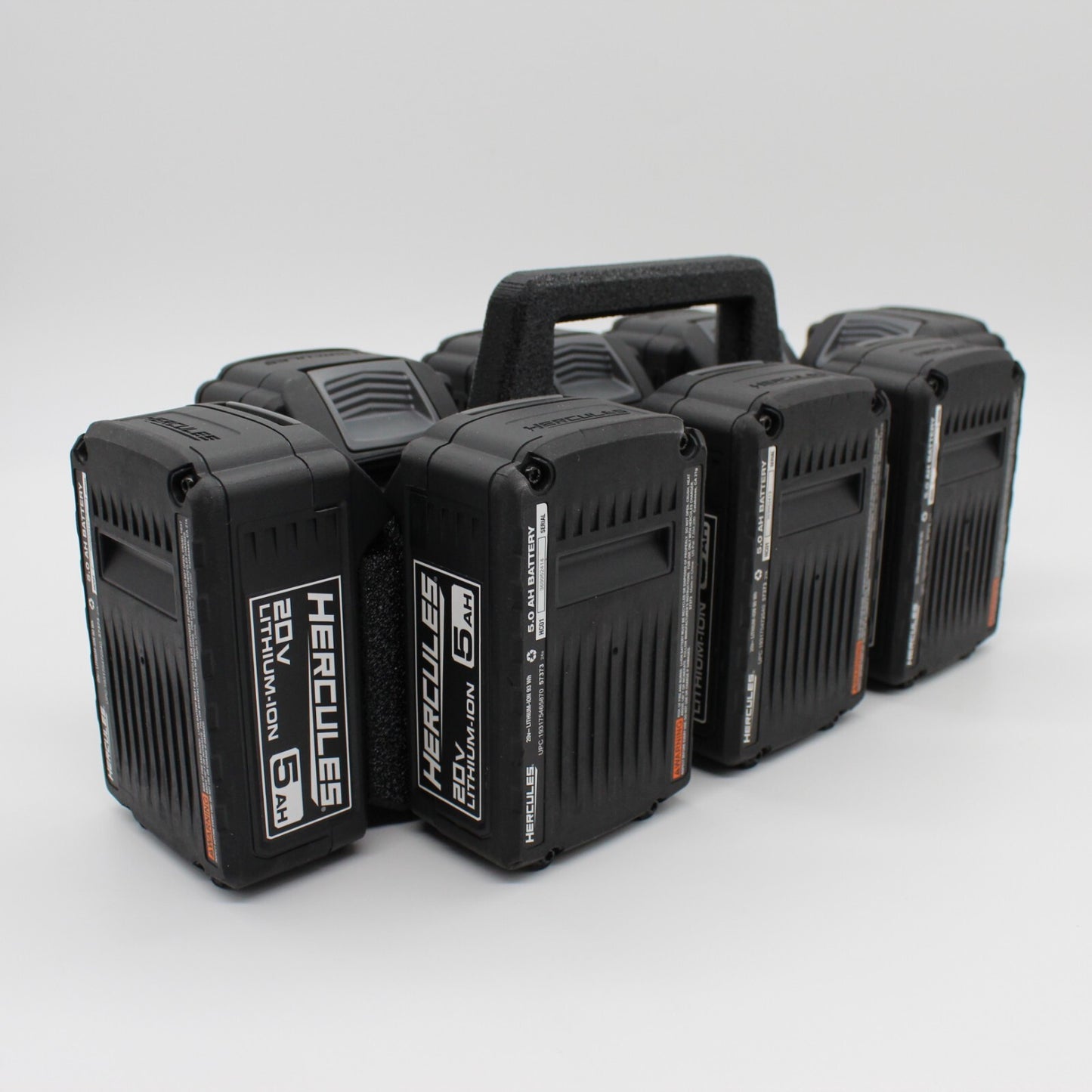 Hercules  20 volt 8 Slot Battery Caddy Carrying Case Battery Holder4