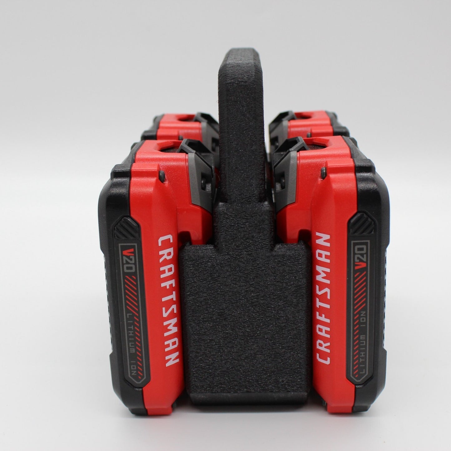 Craftsman 20 volt 4 Slot Battery Caddy Carrying Case Battery Holder1