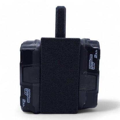 18V Battery Holder Caddy - 4 Slot Organizer Compatible with Ryobi One+3