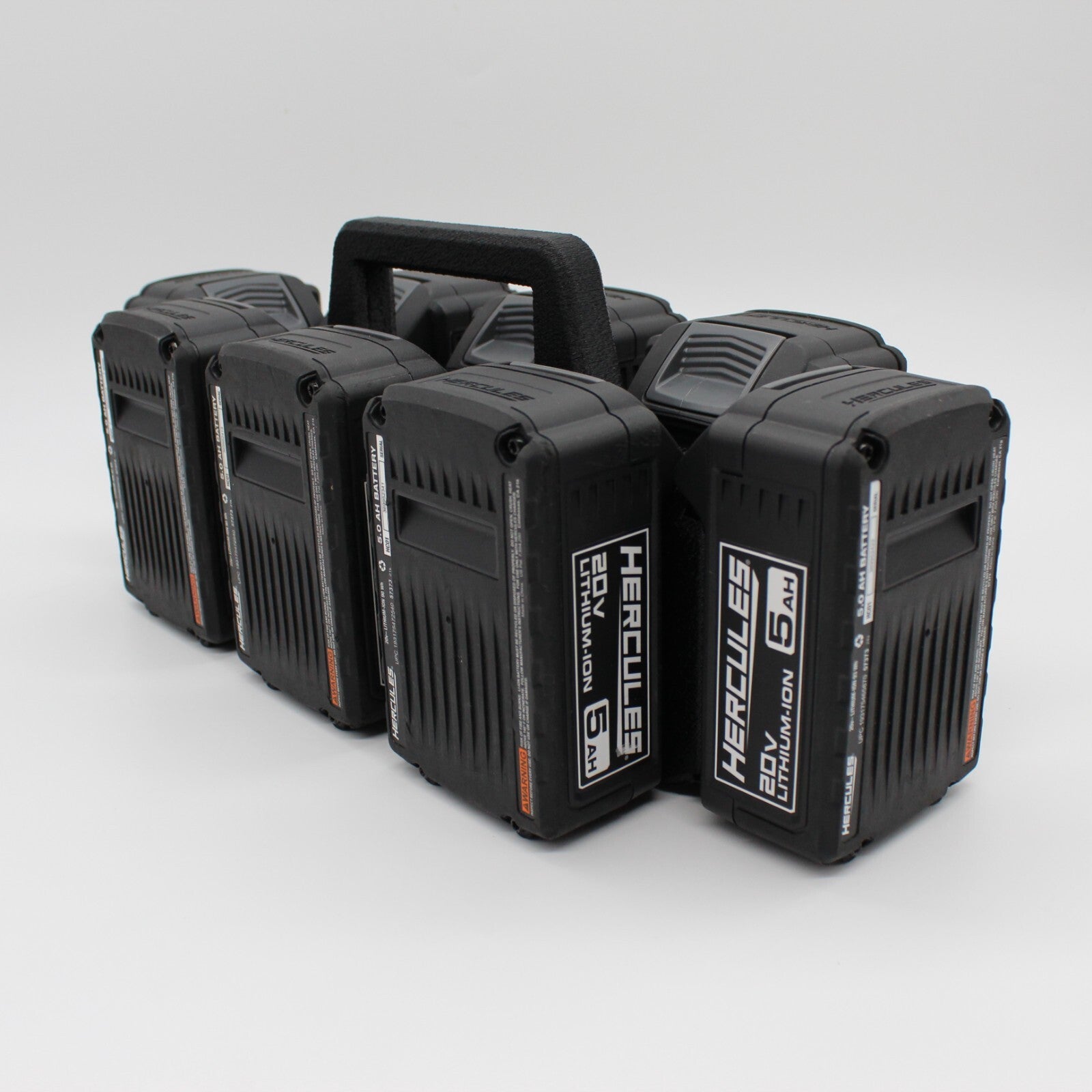 Hercules  20 volt 8 Slot Battery Caddy Carrying Case Battery Holder6