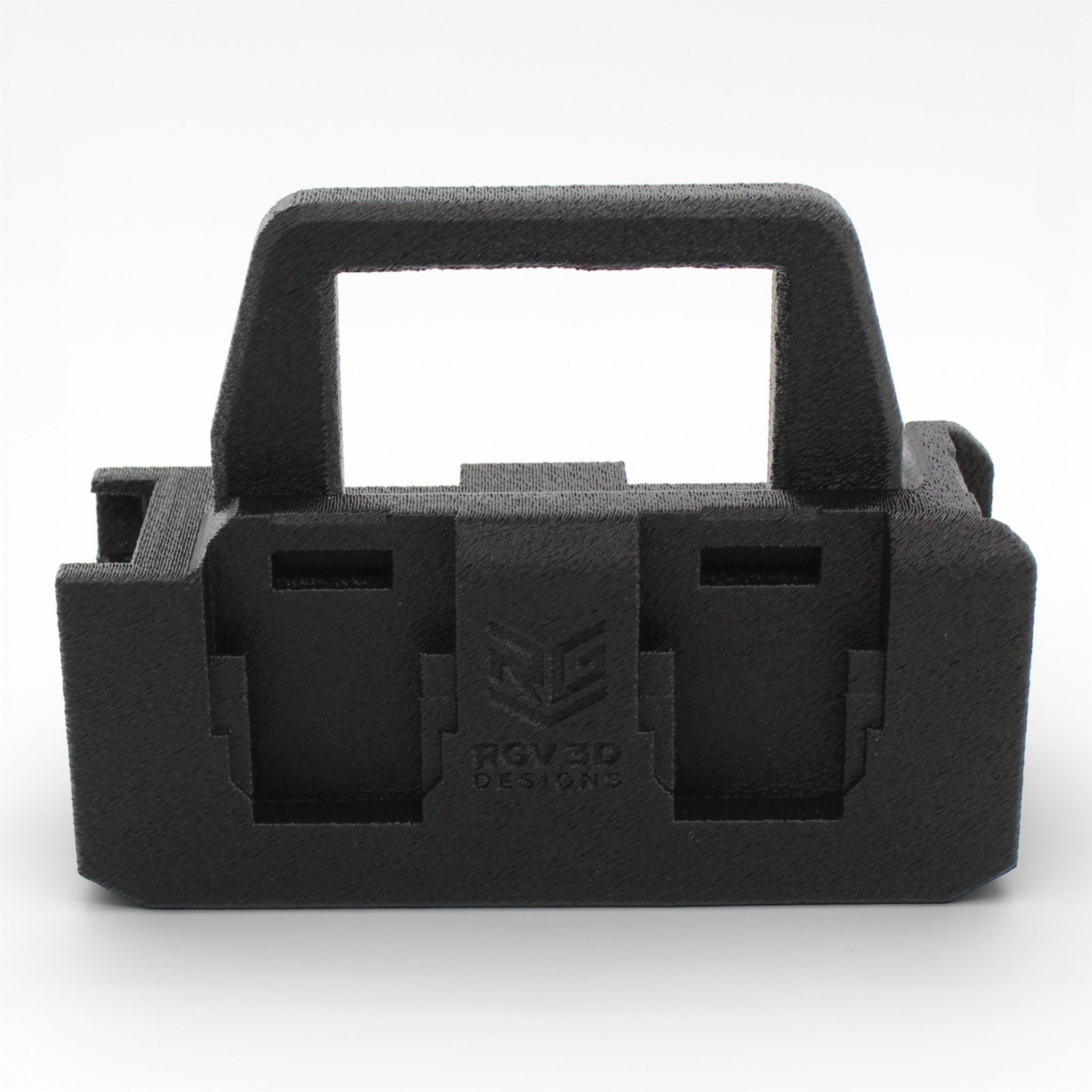 6 Slot Battery Caddy Carrying Holder Compatible w DeWalt 20V 60V & Milwaukee M188