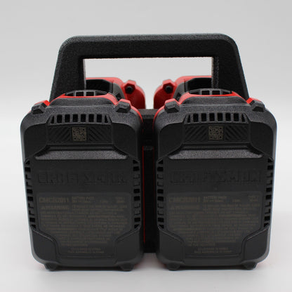 Craftsman 20 volt 4 Slot Battery Caddy Carrying Case Battery Holder3