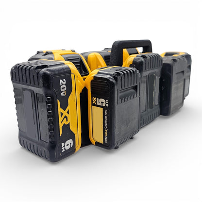 10 Slot Battery Holder Organizer Compatible w/ DeWalt 20V 60V XR FlexVolt3