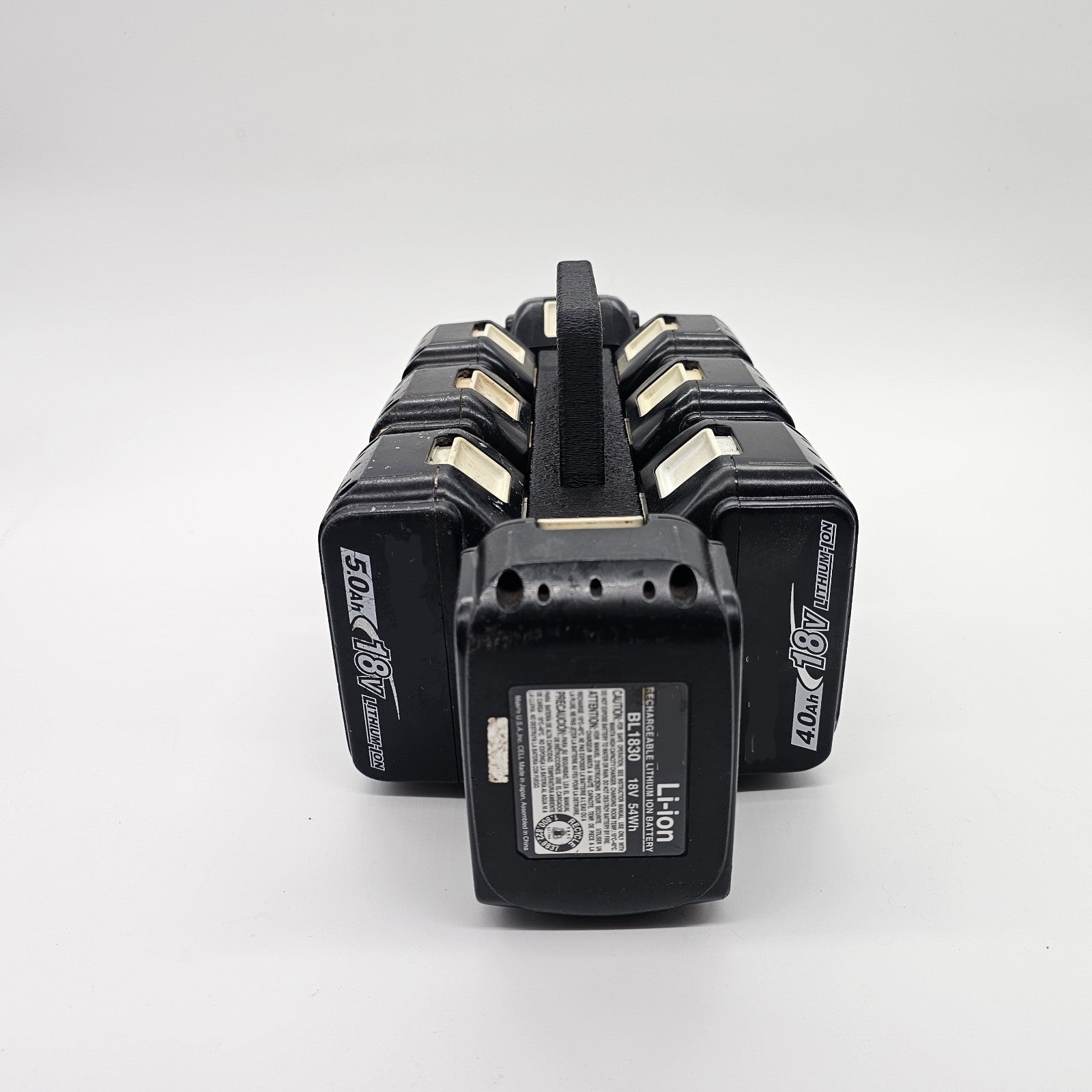 8 Slot Battery Holder Organizer Compatible w/ Makita 18V Batteries3