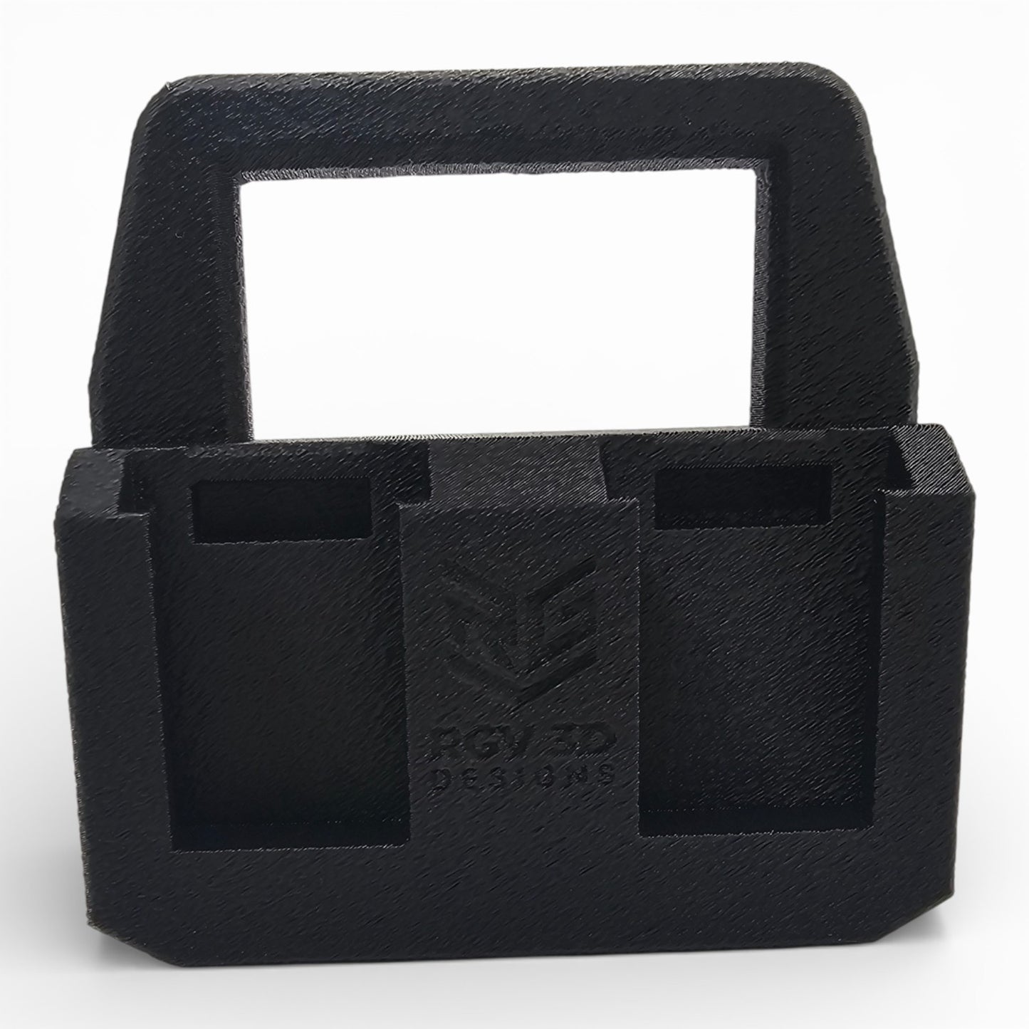 4-Slot Battery Caddy Holder Organizer Compatible with Skil 20V3