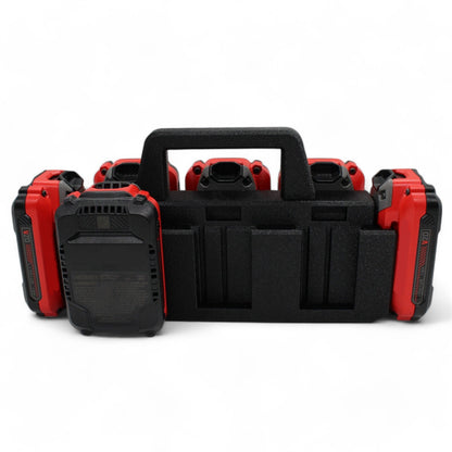 Craftsman 20 volt 8 Slot Battery Caddy Carrying Case Battery Holder4