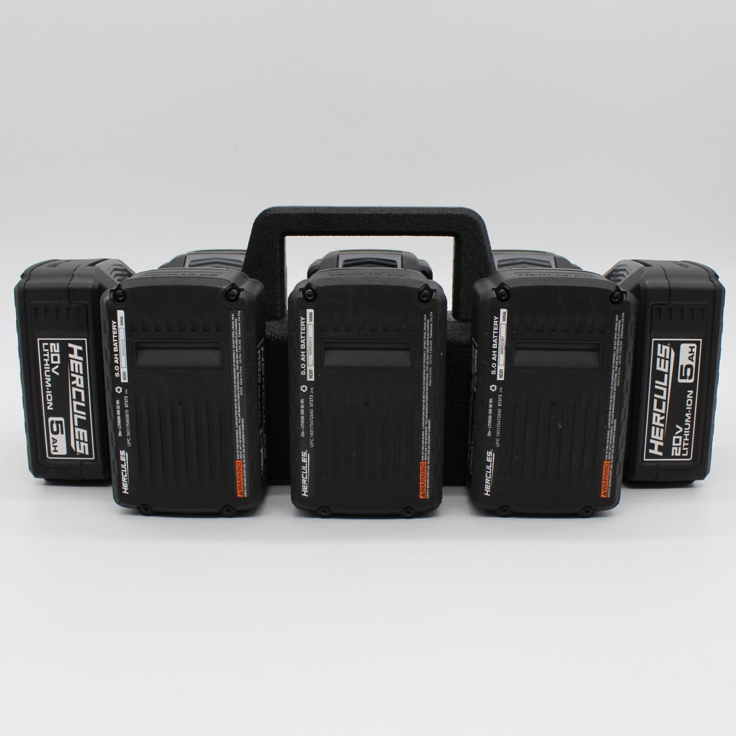 Hercules  20 volt 8 Slot Battery Caddy Carrying Case Battery Holder5