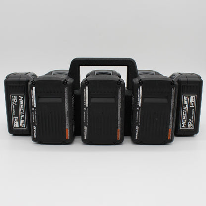 Hercules  20 volt 8 Slot Battery Caddy Carrying Case Battery Holder5