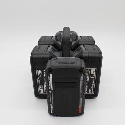Hercules 20V 6 Slot Battery Caddy Carrying Case Battery Holder1