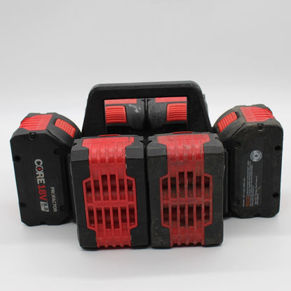 Bosch Power Core 6 Slot Battery Caddy Carrying Case Battery Holder1