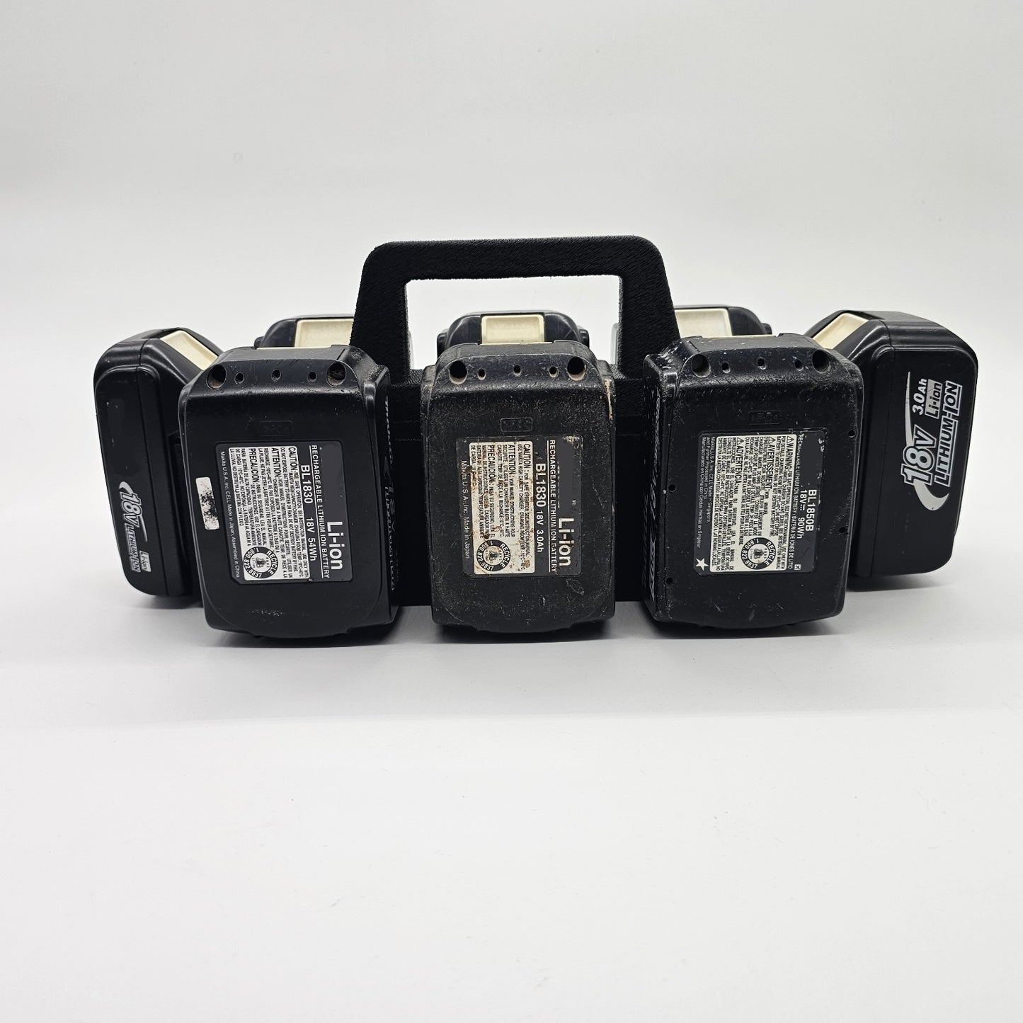 8 Slot Battery Holder Organizer Compatible w/ Makita 18V Batteries1