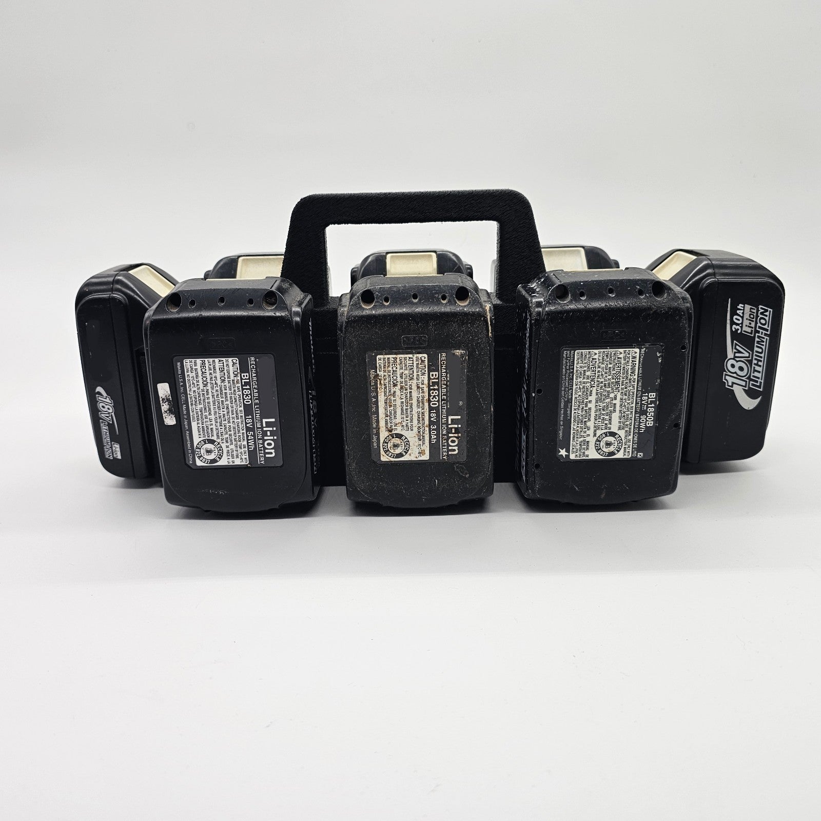 8 Slot Battery Holder Organizer Compatible w/ Makita 18V Batteries1