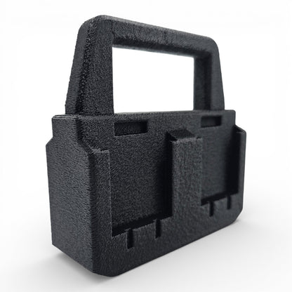 4-Slot Battery Caddy Holder Organizer Compatible with Hyper Tough HT 20V3