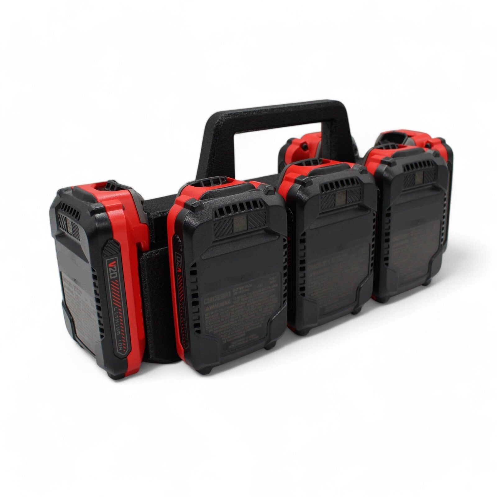 Craftsman 20 volt 8 Slot Battery Caddy Carrying Case Battery Holder0