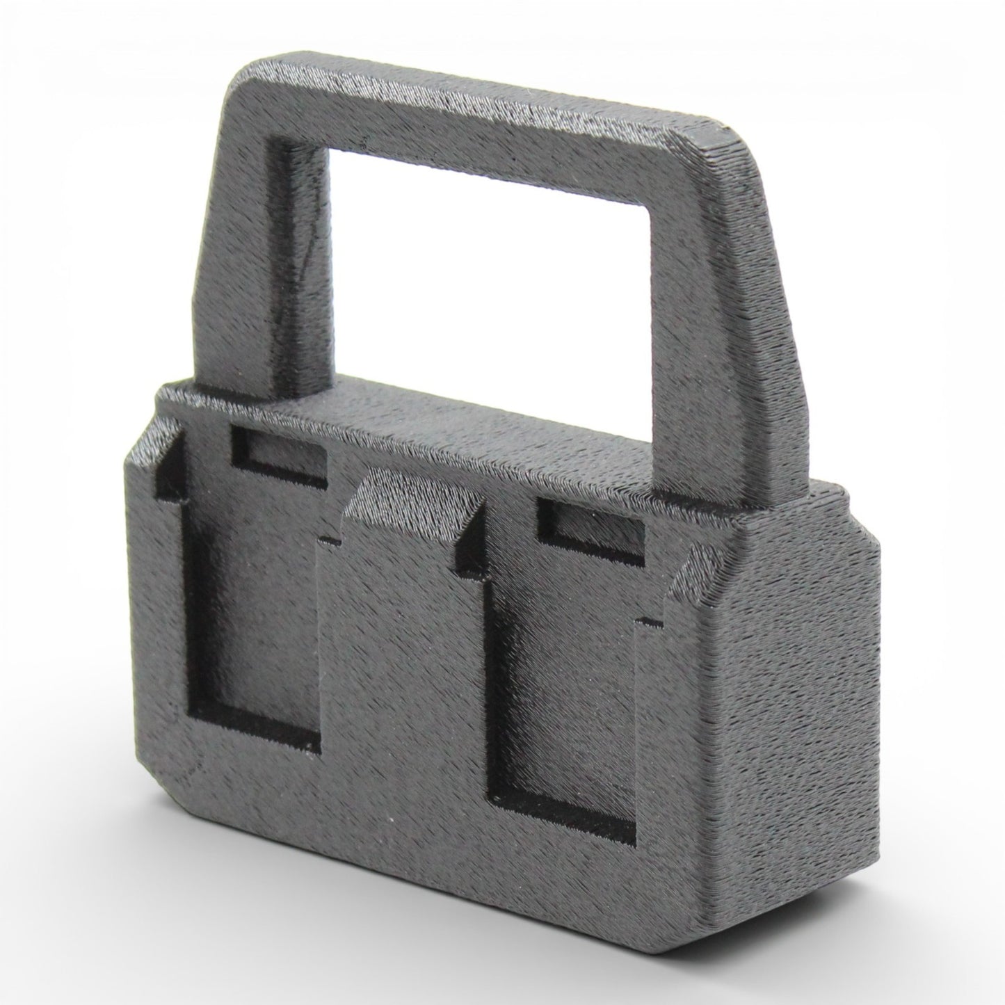 4 Slot Battery Holder Organizer Compatible w/ Mastercraft Batteries Caddy Rack5