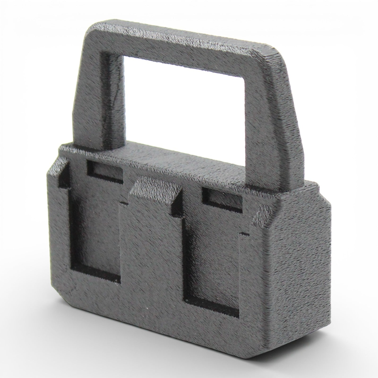 4 Slot Battery Holder Organizer Compatible w/ Mastercraft Batteries Caddy Rack5