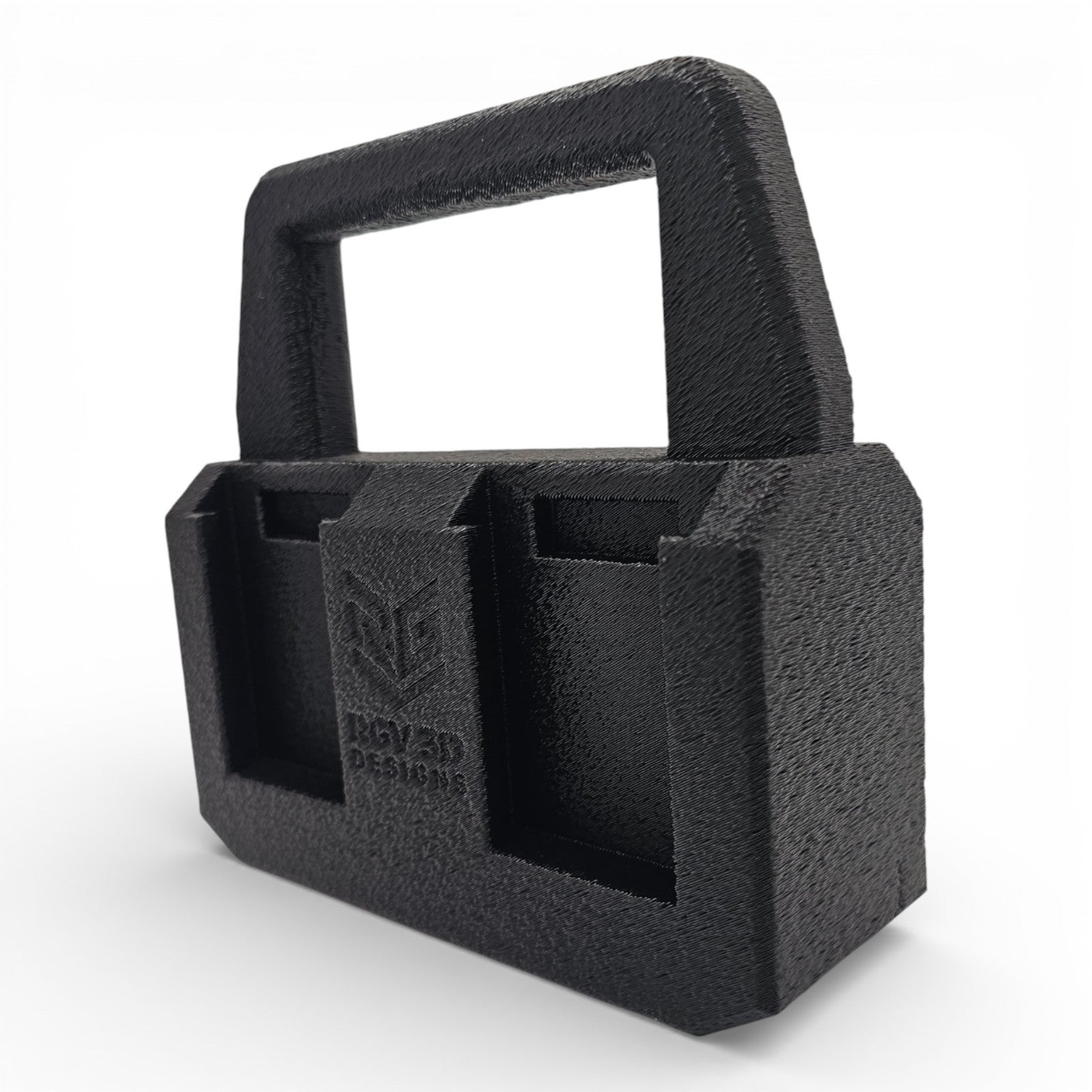 4-Slot Battery Caddy Holder Organizer Compatible with Skil 20V1