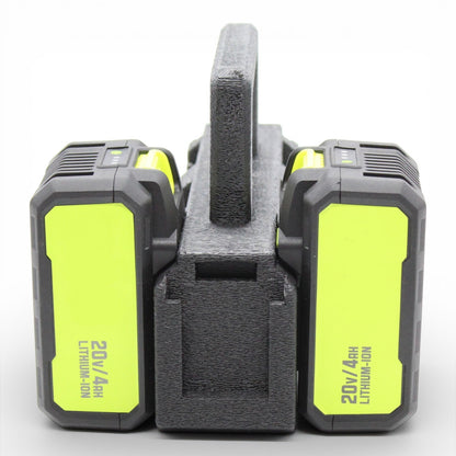 8 Slot Battery Holder Organizer Compatible w/ Mastercraft Batteries Caddy Rack1