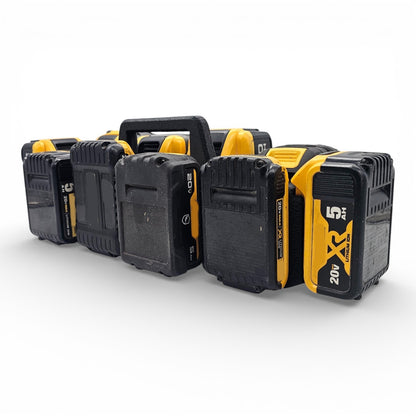 10 Slot Battery Holder Organizer Compatible w/ DeWalt 20V 60V XR FlexVolt5