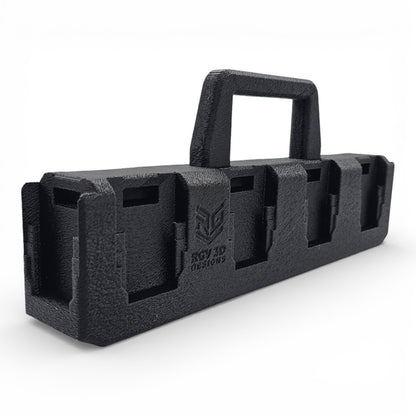 10 Slot Battery Holder Organizer Compatible w/ DeWalt 20V 60V XR FlexVolt13