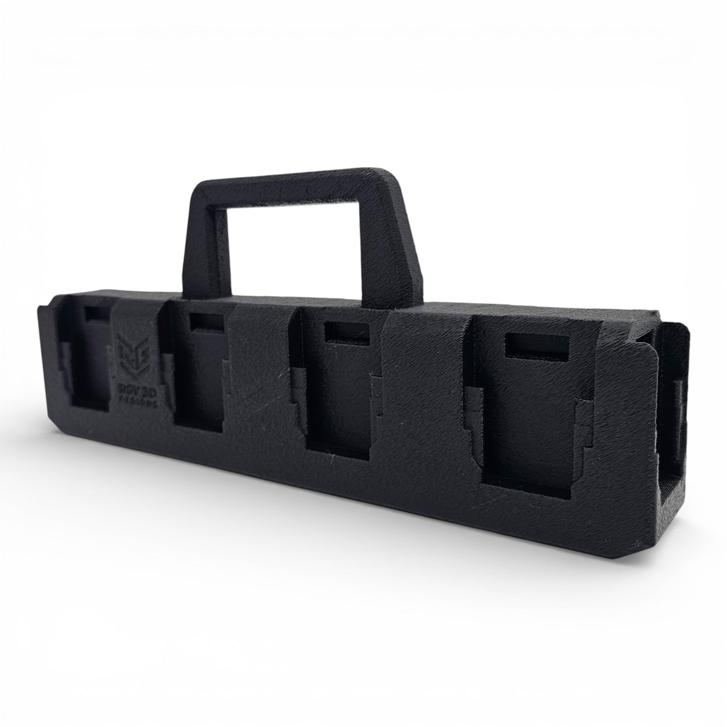 10 Slot Battery Holder Organizer Compatible w/ DeWalt 20V 60V XR FlexVolt7