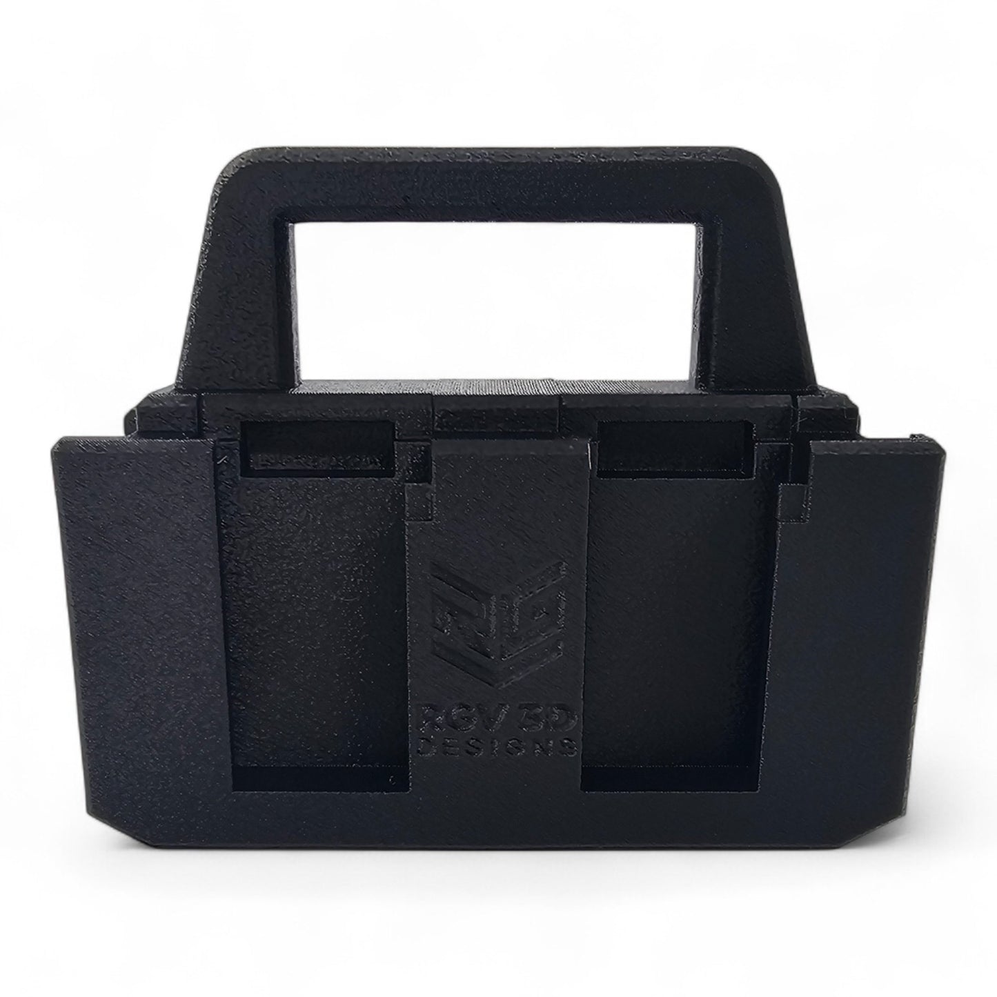 6-Slot Battery Caddy Holder Organizer Compatible with Porter Cable 20V8