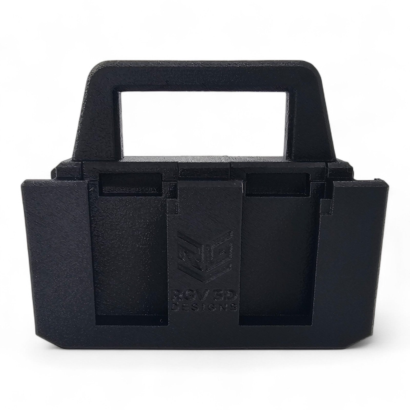 6-Slot Battery Caddy Holder Organizer Compatible with Porter Cable 20V8