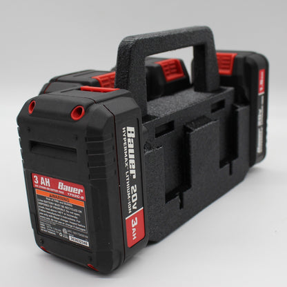 Bauer 20V 6 Slot Battery Caddy Carrying Case Battery Holder2