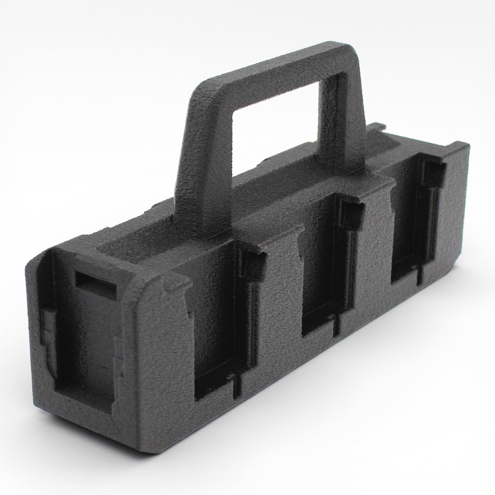 8 Slot Battery Caddy Carrying Holder Compatible w DeWalt 20V 60V & Milwaukee M1811