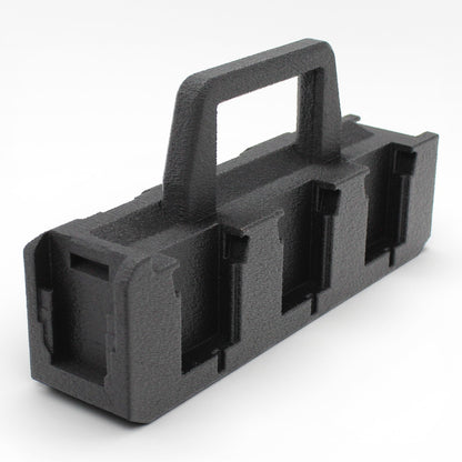 8 Slot Battery Caddy Carrying Holder Compatible w DeWalt 20V 60V & Milwaukee M1811