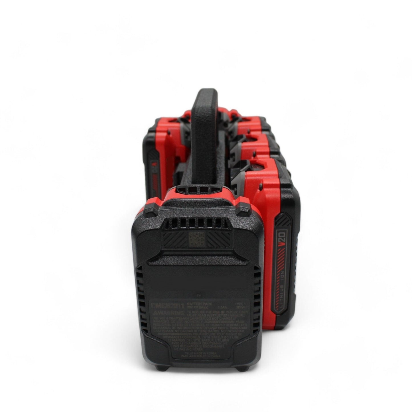 Craftsman 20 volt 8 Slot Battery Caddy Carrying Case Battery Holder6