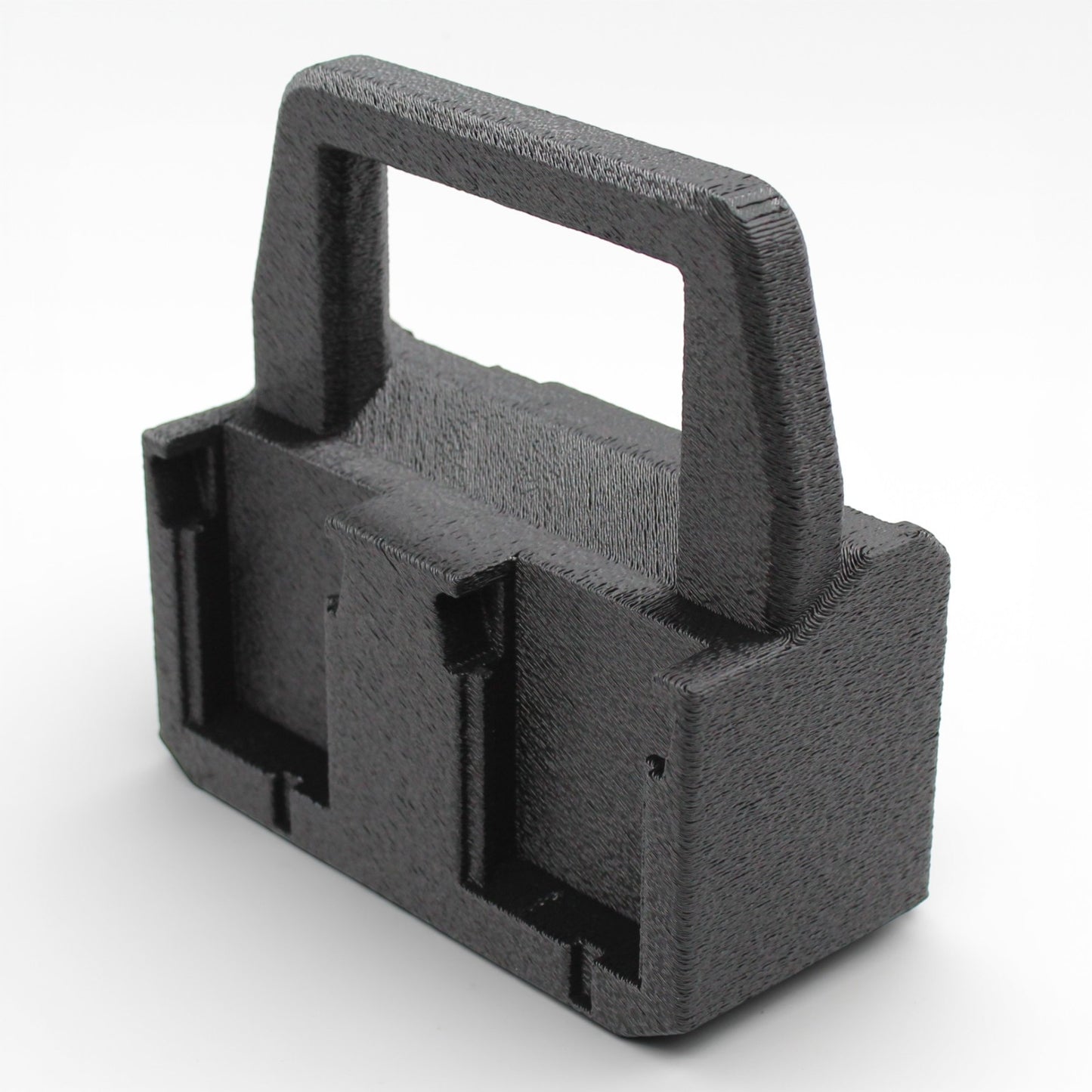 4 Slot Battery Caddy Carrying Holder Compatible w DeWalt 20V 60V & Milwaukee M1813