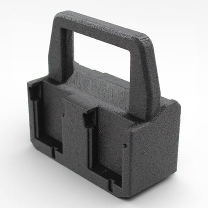 4 Slot Battery Caddy Carrying Holder Compatible w DeWalt 20V 60V & Milwaukee M1813