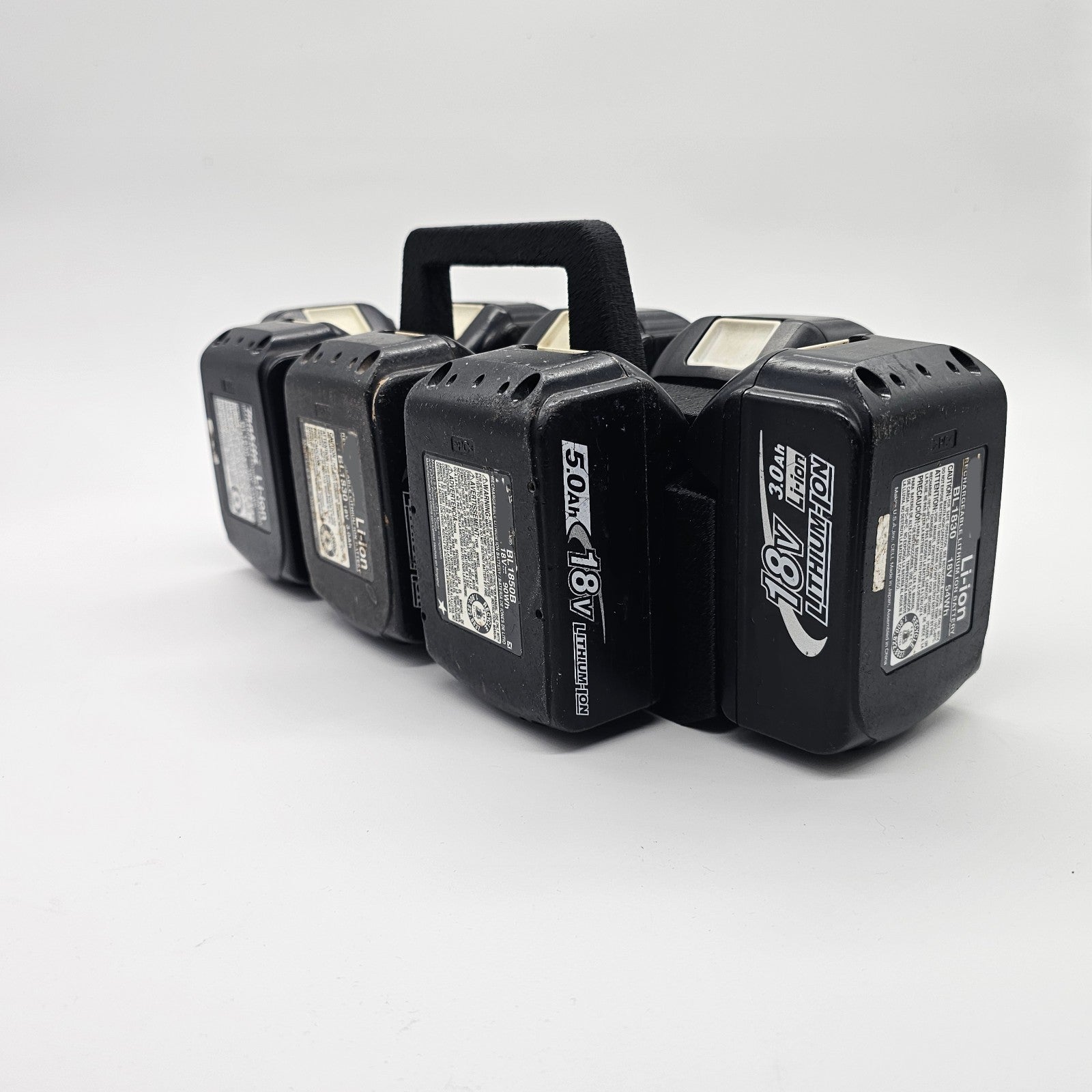 8 Slot Battery Holder Organizer Compatible w/ Makita 18V Batteries2